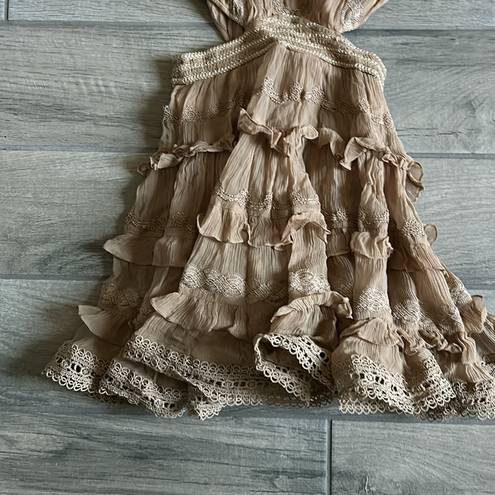 Rococo  sand tan Tessa dress