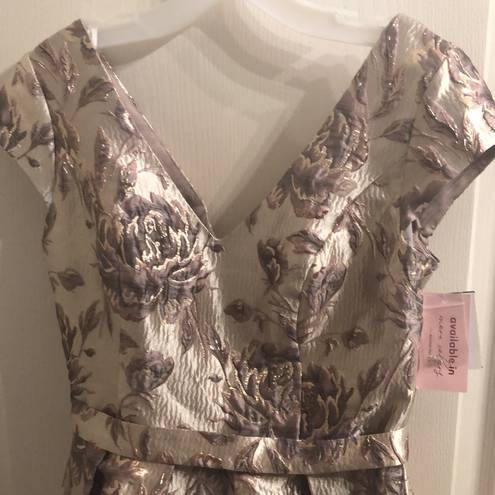 Oleg Cassini  NWT Champagne Rose Formal Dress