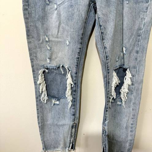 One Teaspoon  Womens Jeans Size 30 Low Rise Freebirds Distressed Boyfriend NWT