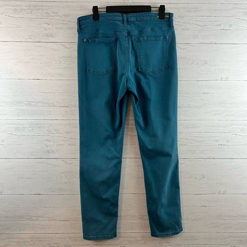 Pilcro  Stet Skinny Fit Teal Hi Rise Jeans Size 32