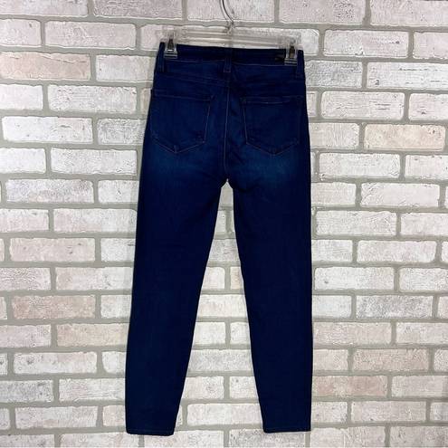 Paige  Transcend Hoxton Ankle Skinny Jeans in Kae Wash Size 25