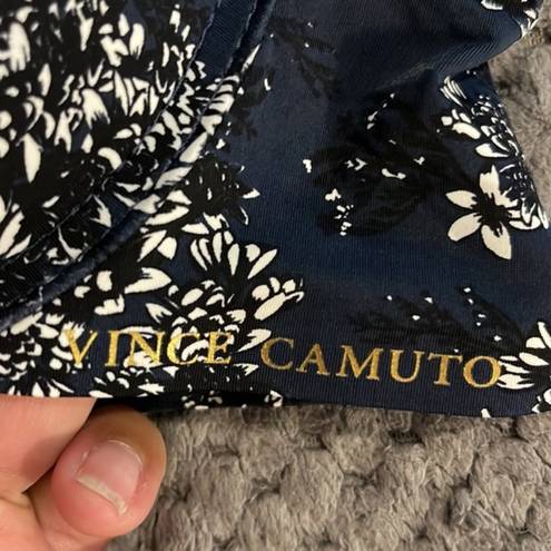 Vince Camuto Women's  Navy & White Floral Bra Size 38C EUC #6546