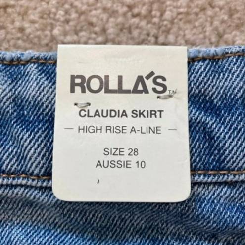 Rolla's ⭐️ New with tags Rolla’s australia high rise a-line Claudia denim skirt