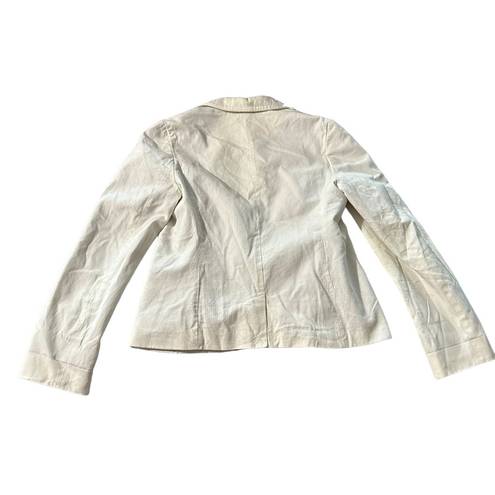 American Eagle  women's medium cream colored blazer