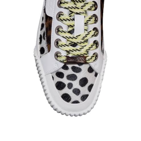 Jimmy Choo Women's Sneakers Animal Print  Impala  Low-Top Authentic