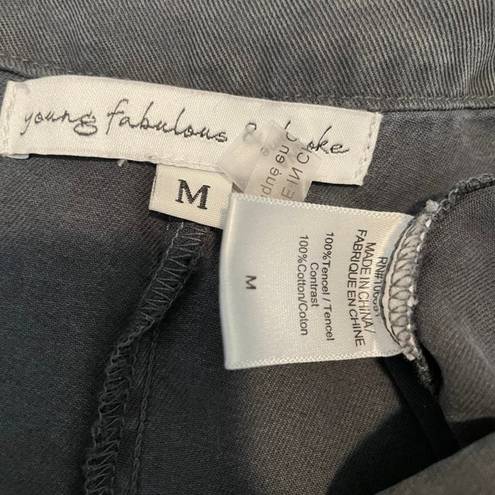 Young Fabulous and Broke  belted cargo jogger pants medium P2 4824