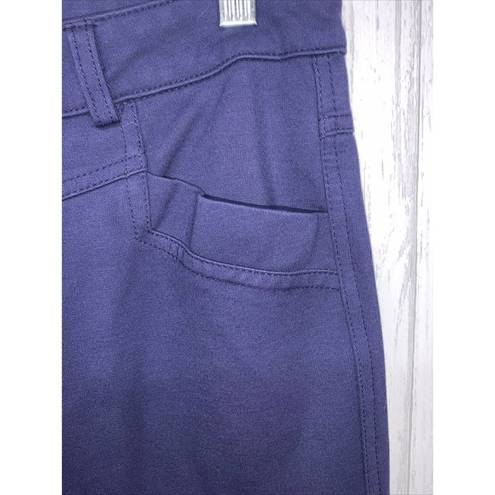 Tempo Paris Womens Size 2  Dark Blue Skinny Pants EUC