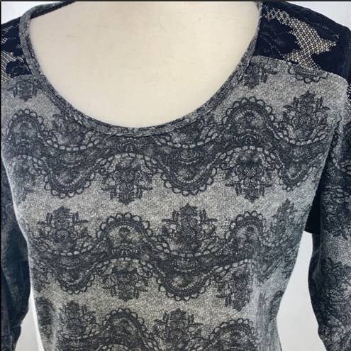 Wet Seal  sweatshirt with lace detail