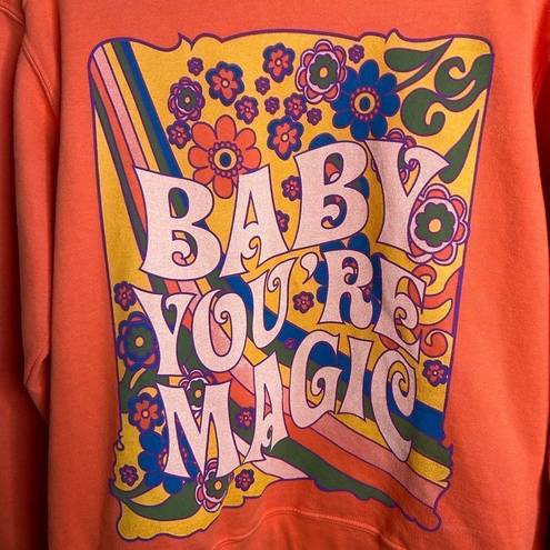 Life Clothing Co. Baby Your Magic Groovy Hippie Sweatshirt Crewneck