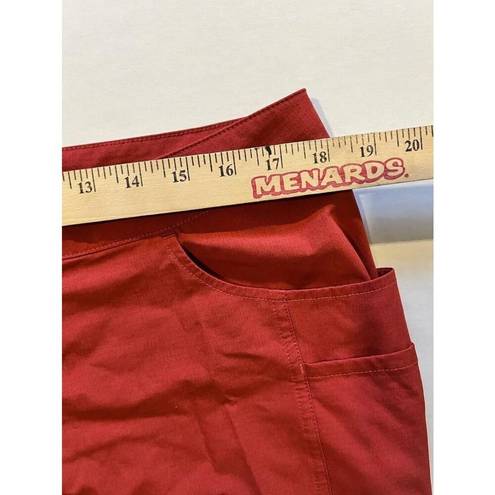 Zyia  Active Not Just A Trail Shorts Women’s Size XXXL 3XL Red Outdoor Athlesiure