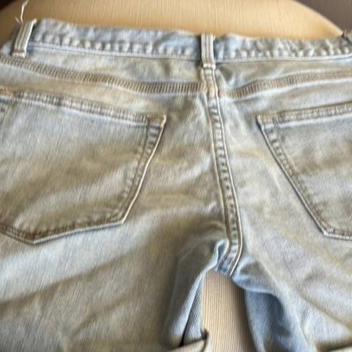 Gap 1969  gap jeans shorts 27 color light blue  length 13