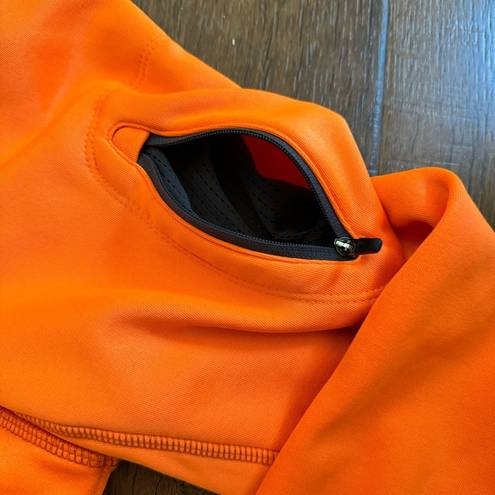 Russell Athletic RUSSEL ATHLETIC blaze orange hoodie, size M