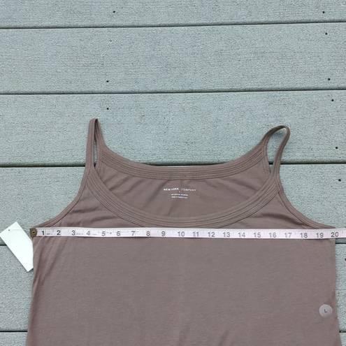 Krass&co NWT NY& Long Thin Strap Tank Top