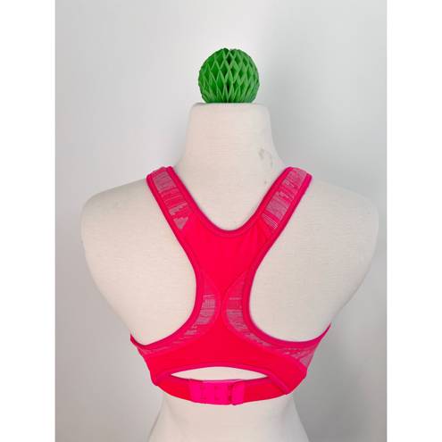 Brooks sports bra size 32B pink Rebound Racer