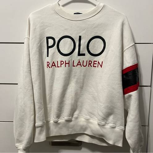 Polo  Ralph Lauren Crewneck Sweatshirt White