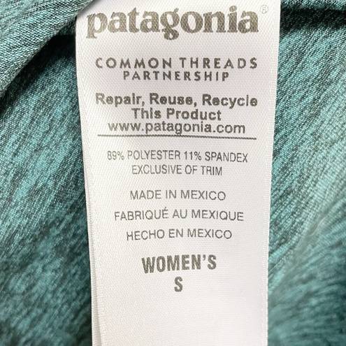 Patagonia  Sleeveless Seabrook Marled Heather Green Dress