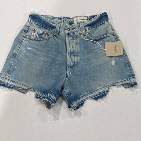 AG Adriano Goldschmied AG ag-ed denim Alexis short high rise wedge size 26 NWT (b9)