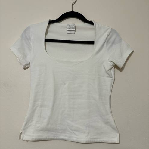 Moda 90s  International Square Neck Tee