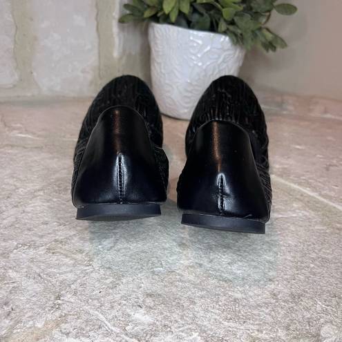 Juicy Couture  black quilted ballet flats sz 7.5