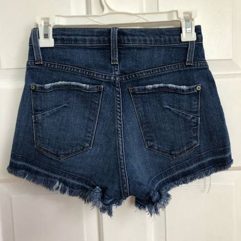 James Jeans  Marlo High Rise Mom Cut Off Jean Shorts in Retrospect 24 Women’s