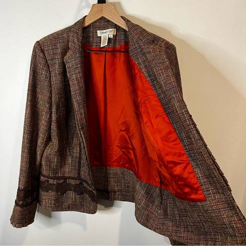 Coldwater Creek Women’s | Vintage  Brown Blazer Jacket | Large