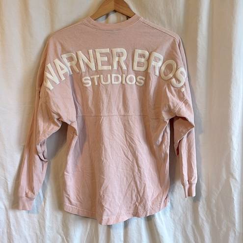 Spirit Jersey Warner Bros Studios Medium Weight Long Sleeve Logo Shirt