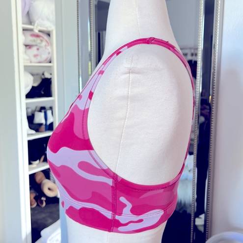 Nike  FIT/DRY PINK CAMO SPORTS BRA