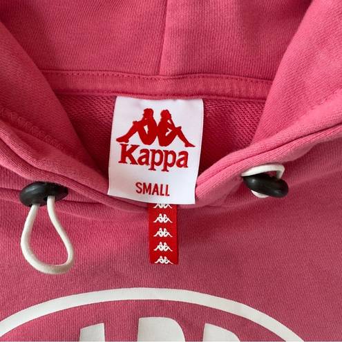 Kappa  Pop Elanta Cropped Hoodie in Magenta Sz Small‎