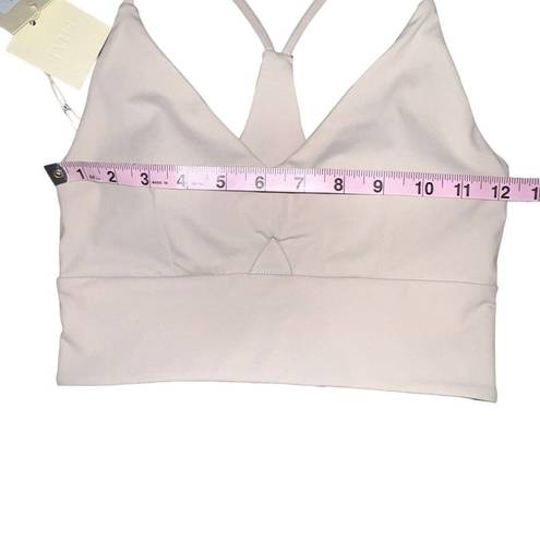 Harper ENAVANT  RACERBACK SEAMLESS BRA ACTIVEWEAR TOP BEIGE WOMEN SIZE SMALL NEW