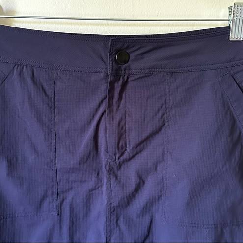 Boston Traders Vintage  Nylon Athletic Skort Shorts Blue Small