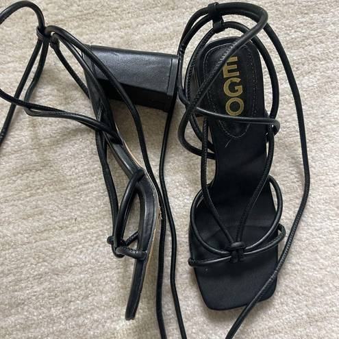 EGO  Strap Wrap Up Heels