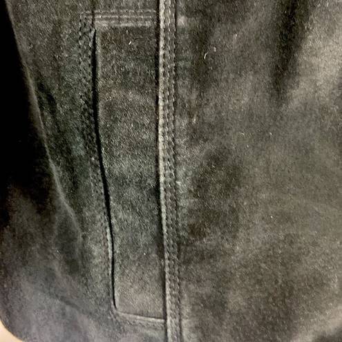 Bernardo  Black Suede Jacket Made Exclusively for Nordstrom Petite Medium
