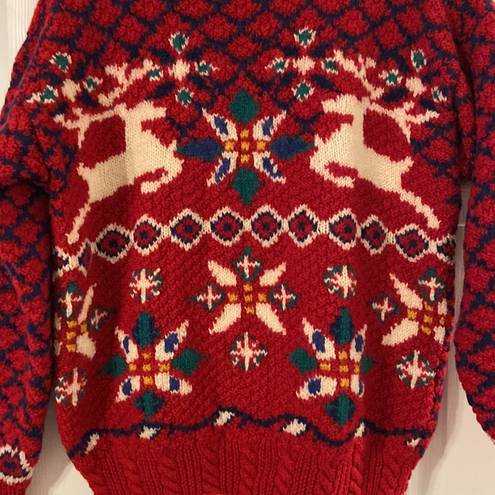 Boston Traders VTG  Women Sweater it’s Christmas Time excellent condition size L