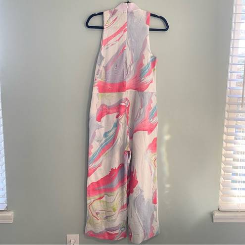 Nike  Jersey Tie Dye Jumpsuit Small