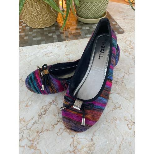 Solid & Striped No Call multi color striped size 8.5 womens flats