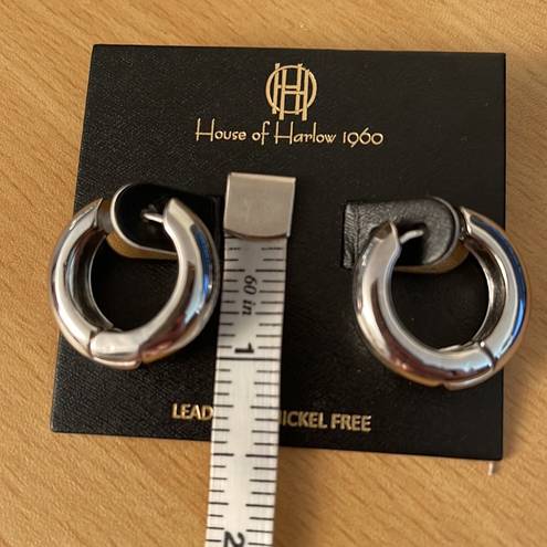 House of Harlow NWT  Huggie Earrings