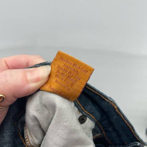 James Jeans  Women's Dry Aged Bootcut Low Rise Dark Wash Denim Blue Size 32