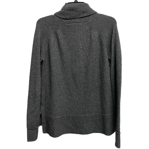 Tahari  Women's Small Long Sleeve Grey Turtle Neck Pullover Sweater