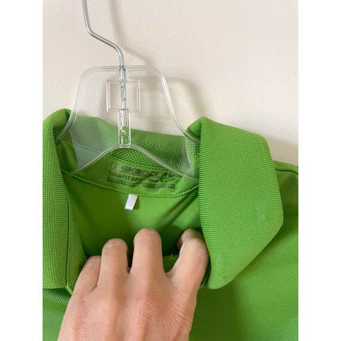 Nike  Golf Sleeveless Polo Shirt Green Size XS