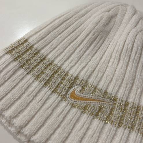 Nike  Gold Shimmer Beanie