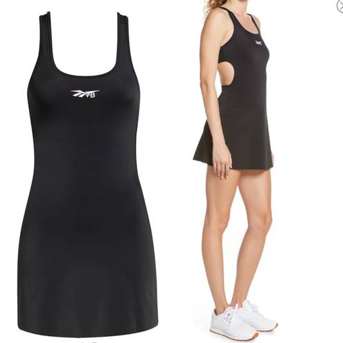 Reebok  X VICTORIA BECKHAM Cutout Back Minidress Black & White Size Medium 🆕