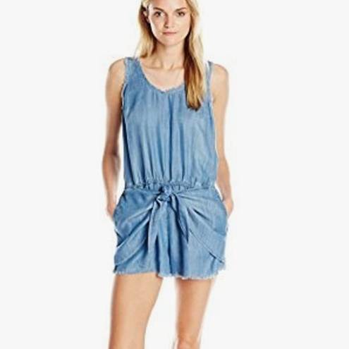 Tracy Reese Plenty by  Chambray Frayed Edge Romper