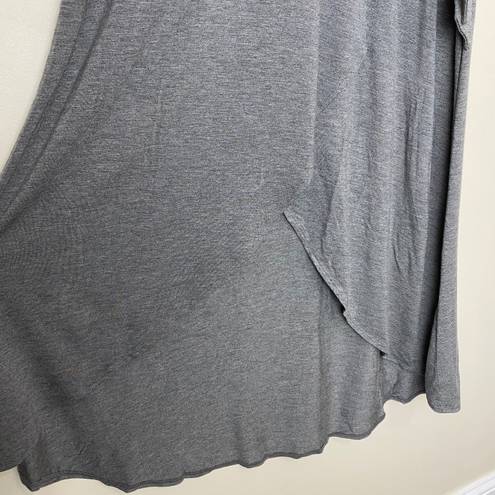 A New Day NWOT  Grey Wrap Midi Skirt Size Small