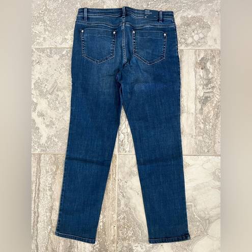 J.Jill  Denim Authentic Fit Slim Ankle Jeans, Neptune Wash Size 10 NWT (Sold Out)