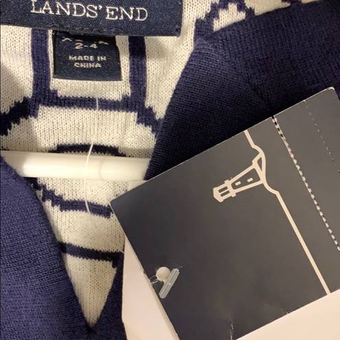 Lands'End NWT  3/4 length sleeve sweater