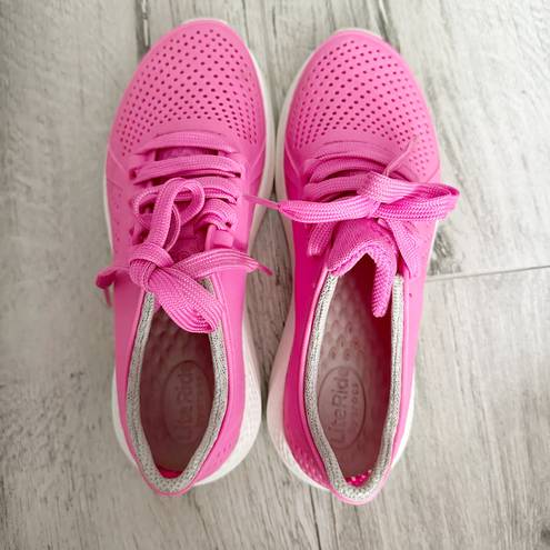 Crocs LiteRide Pink Pacer Sneakers