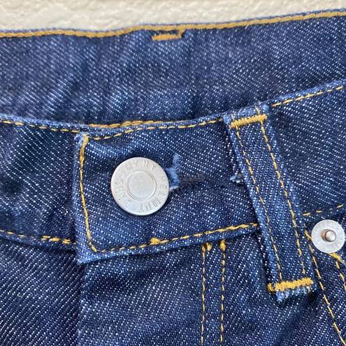 Helmut Lang  Women's Classic Denim Italian Cut Jeans Button Fly Rigid Size 25
