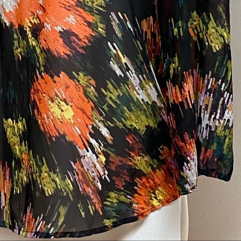 August Silk  Multi Color Blouse/Top