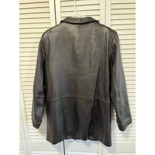 Liz Claiborne Women’s Leather Jacket Size Medium 