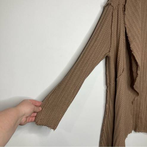 BKE  waterfall cardigan size small